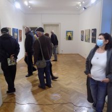 Изложба „Метафизички слики“ во Културно-информативниот центар на Република Северна Македонија во Софија (фотографија)